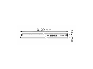 Calha de Guia para Serra Circular FSN 3100 BOSCH