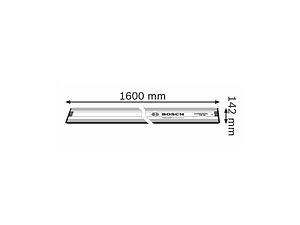 Calha de guia FSN RA 32 1600 BOSCH
