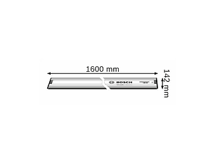 Calha de guia FSN RA 32 1600 BOSCH