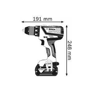 Aparafusadora/berbequim sem fio GSR 18V-28 BOSCH