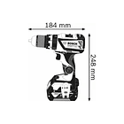 Aparafusadora Berbequim com percussão GSB 18V-60 C BOSCH 2