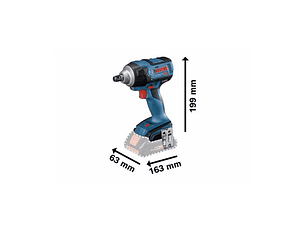Aparafusadora de impacto sem fio GDS 18V-300 BOSCH