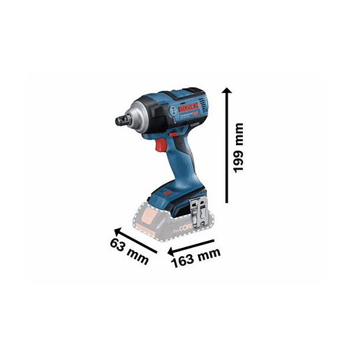 Aparafusadora de impacto sem fio GDS 18V-300 BOSCH 2