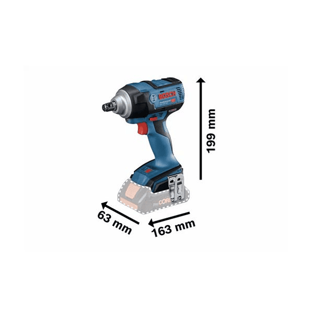 Aparafusadora de impacto sem fio GDS 18V-300 BOSCH 2