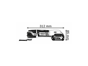 Multiferramenta sem fio GOP 18V-28 BOSCH