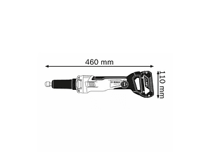 Retificadora direita sem fio GGS 18V-23 PLC BOSCH