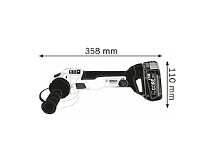 Rebarbadora sem fio GWS 18V-10 SC (150MM) BOSCH