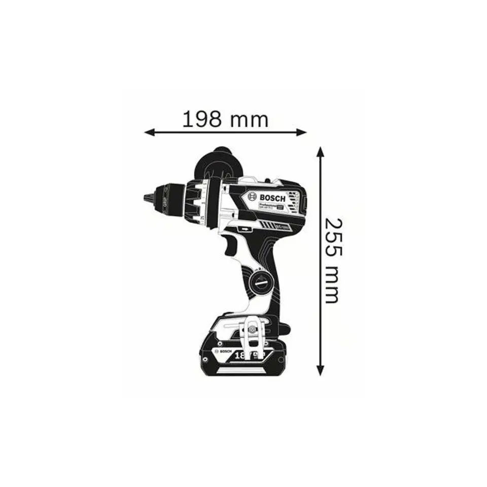 Aparafusadora/berbequim sem fio GSR 18V-110 C BOSCH 3