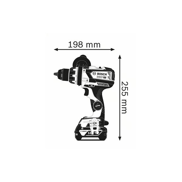 Aparafusadora/berbequim sem fio GSR 18V-110 C BOSCH 2