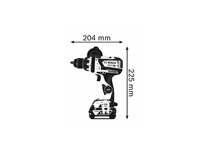 Berbequim com percussão sem fio GSB 18V-110 C BOSCH