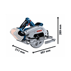 Serra circular sem fio BITURBO GKS 18V-68 C BOSCH 3