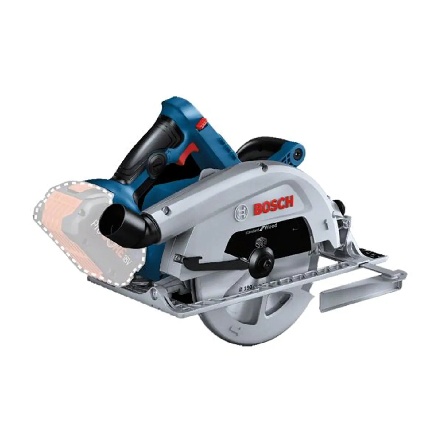 Serra circular sem fio BITURBO GKS 18V-68 C BOSCH 1