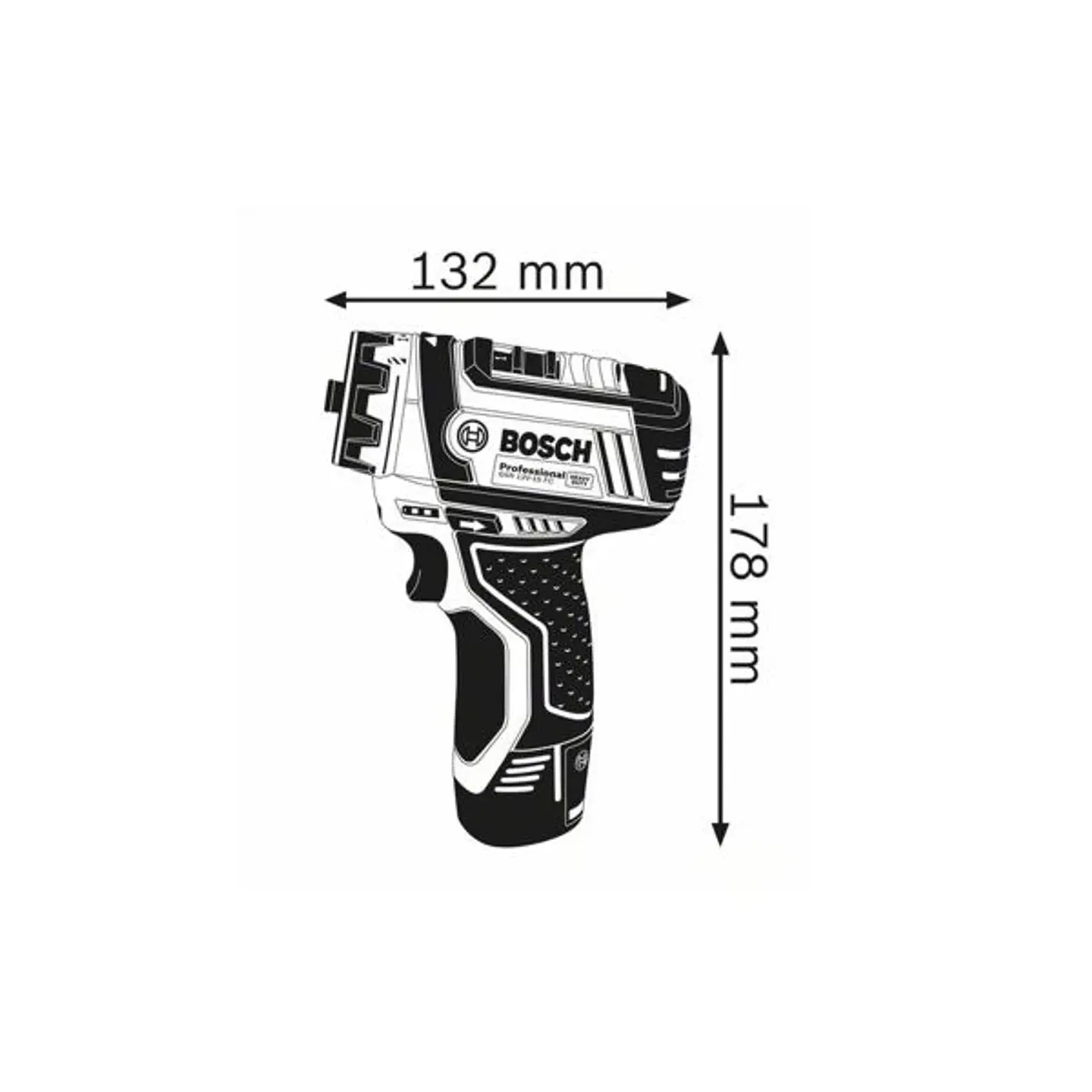 Aparafusadora/berbequim sem fio GSR 12V-15 FC BOSCH 2