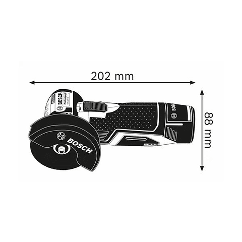 Rebarbadoras sem fio GWS 12V-76 BOSCH