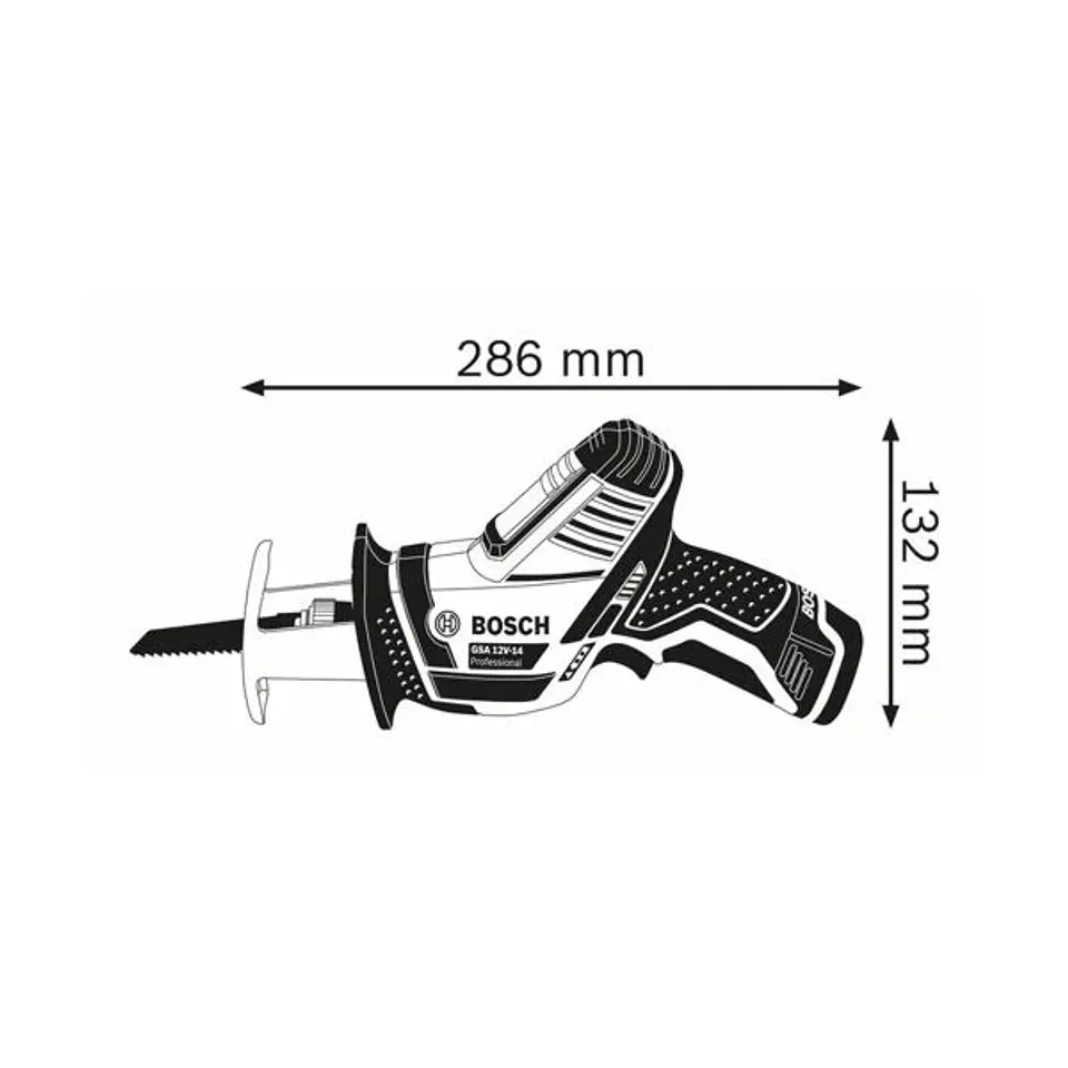 Serra sabre sem fio GSA 12V-14 BOSCH 2