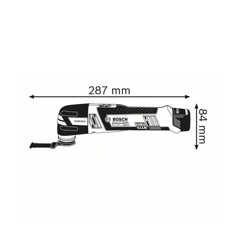 Multiferramenta sem fio GOP 12V-28 BOSCH 3