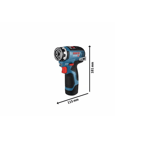 Aparafusadora/berbequim sem fio em caixa de cartão GSR 12V-35 FC BOSCH 2