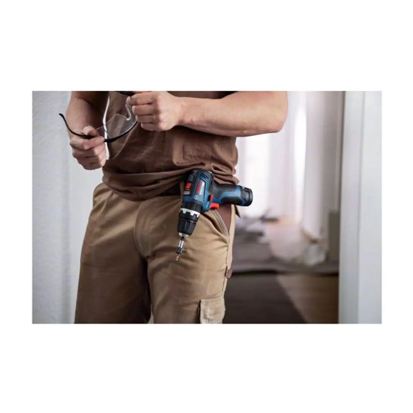 Aparafusadora Berbequim com percussão sem fio GSB 12V-35 BOSCH 7