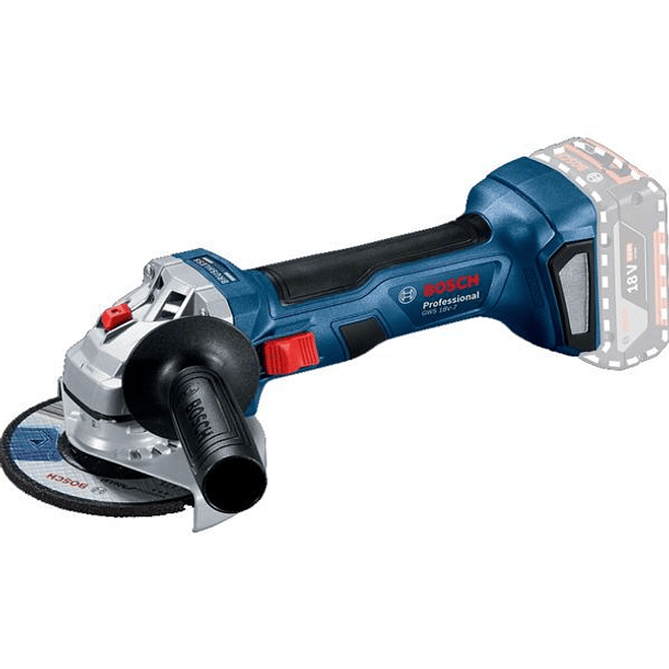 Conjunto de Aparafusadora/Berbequim GSB 18V-55 e Rebarbadora GWS 18V-7 (125) BOSCH 3