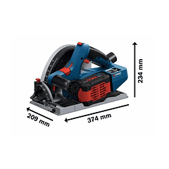 Serra de imersão sem fio BITURBO GKT 18V-52 GC BOSCH