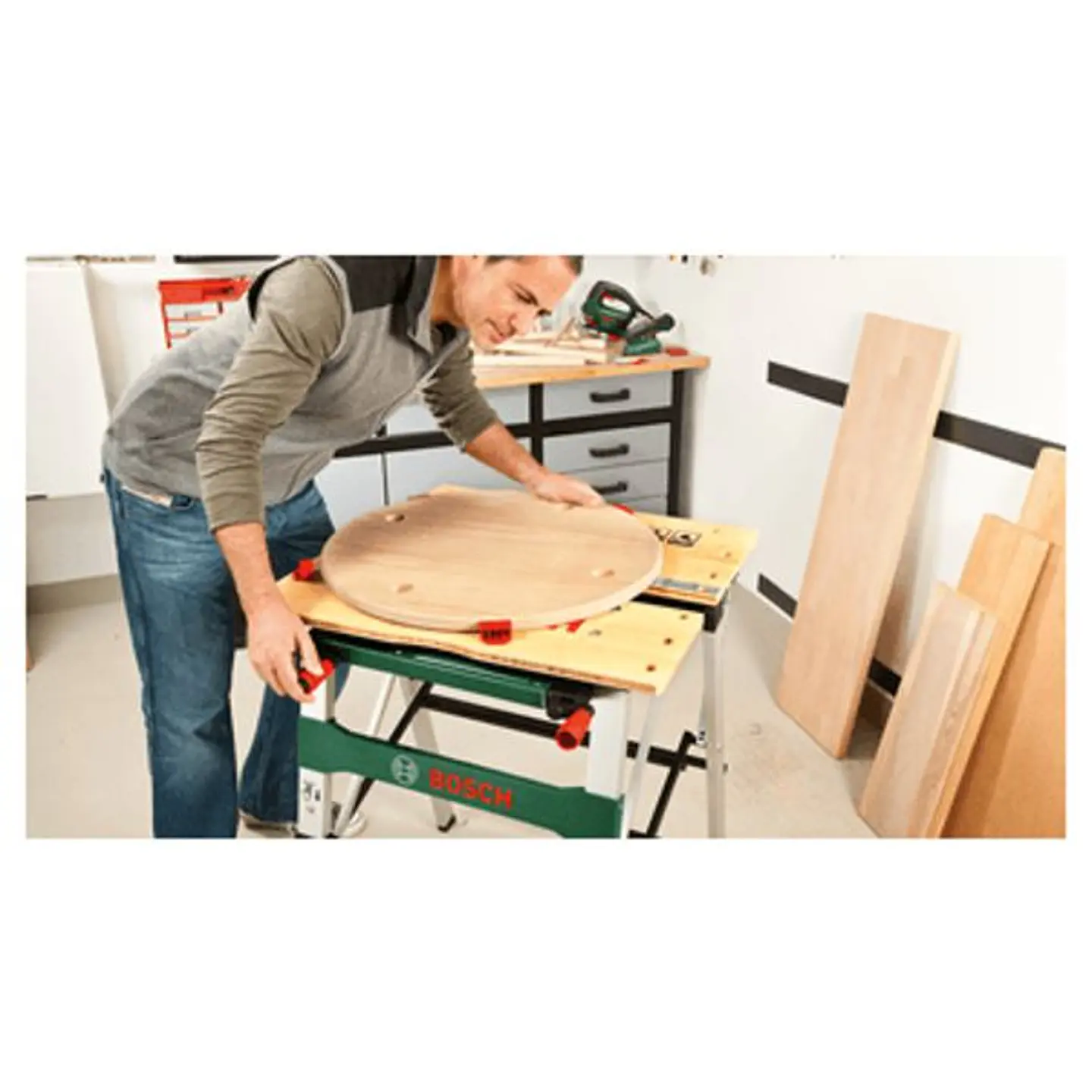 Mesa de trabalho PWB 600 BOSCH DIY 3