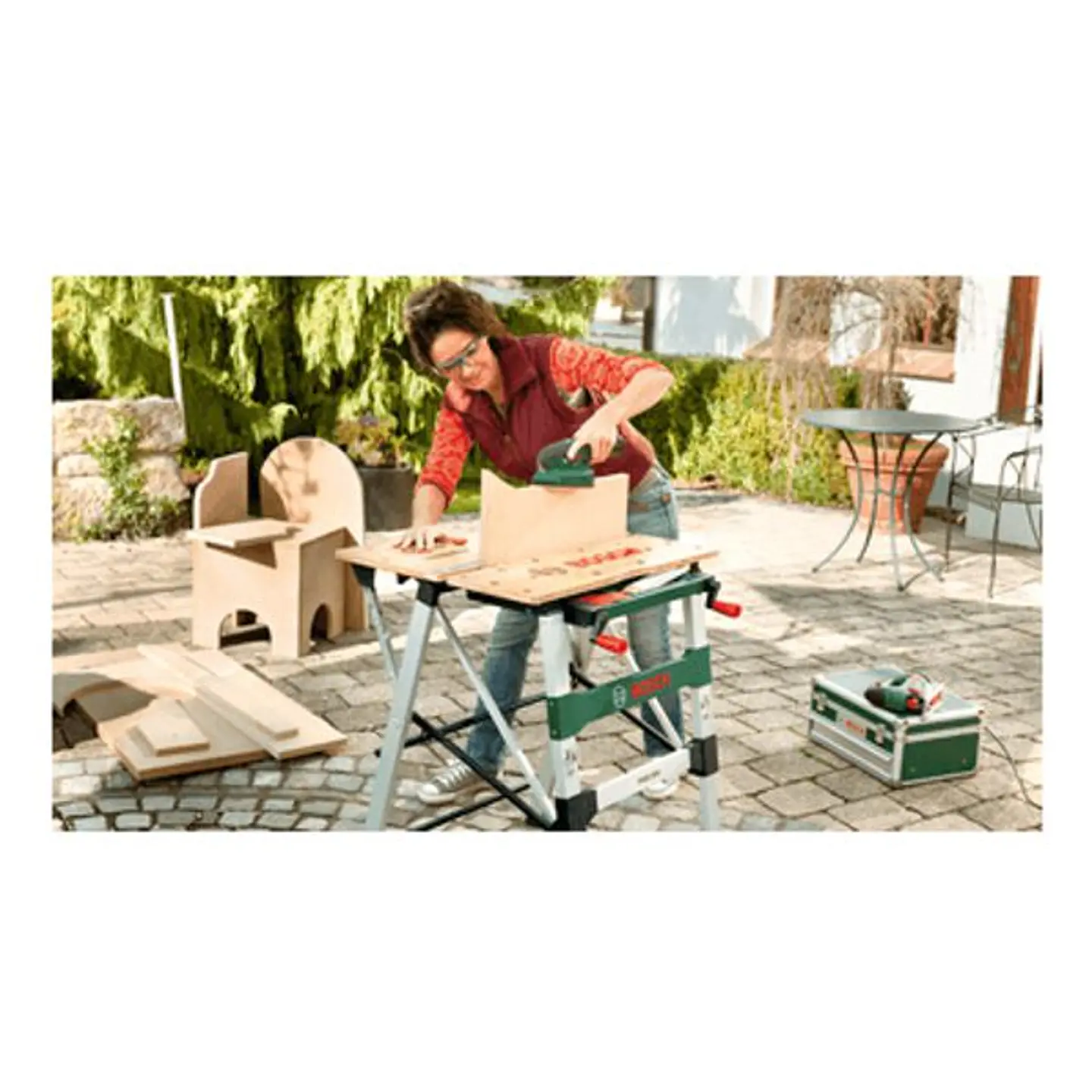 Mesa de trabalho PWB 600 BOSCH DIY 5