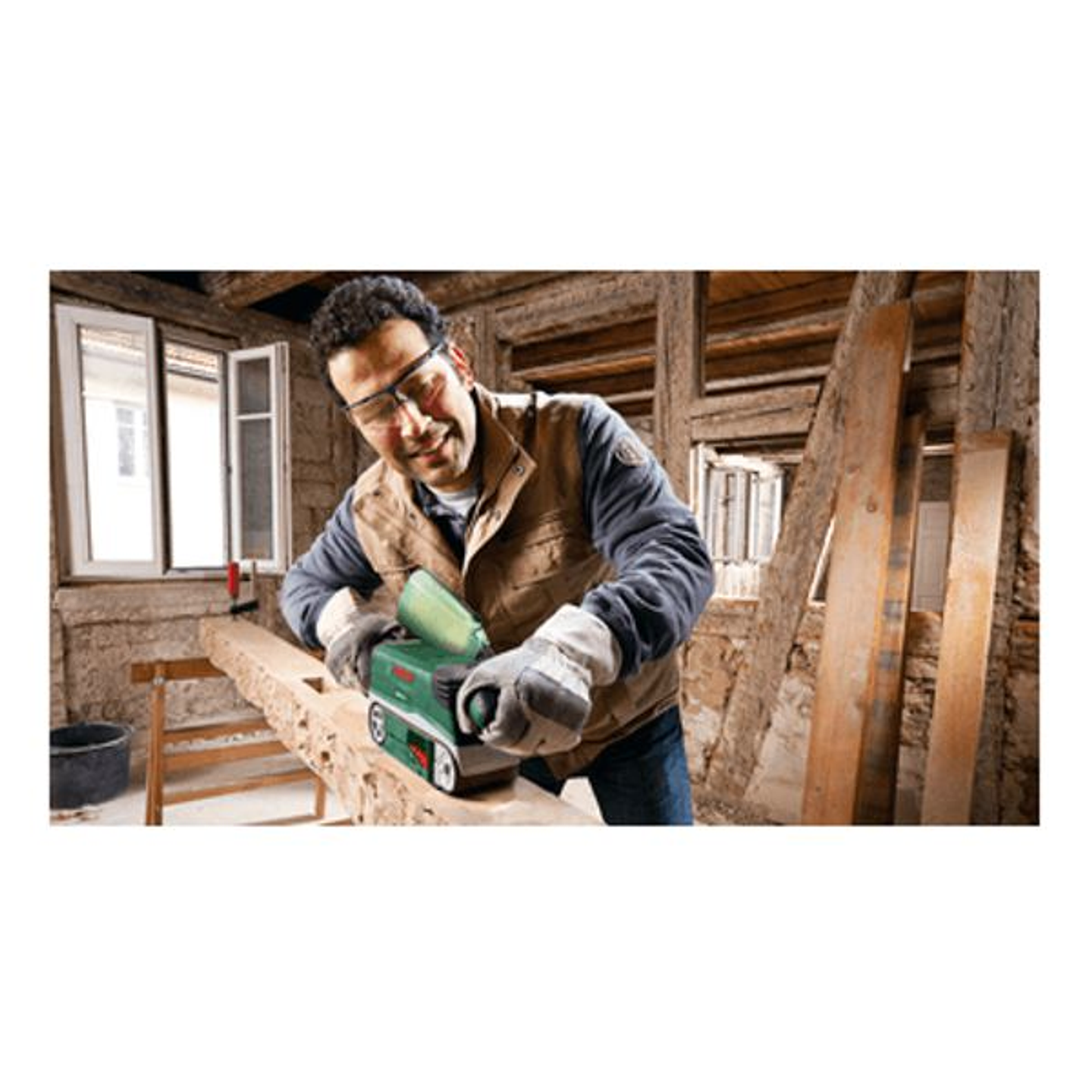 Lixadeira de rolos PBS 75 A BOSCH 5