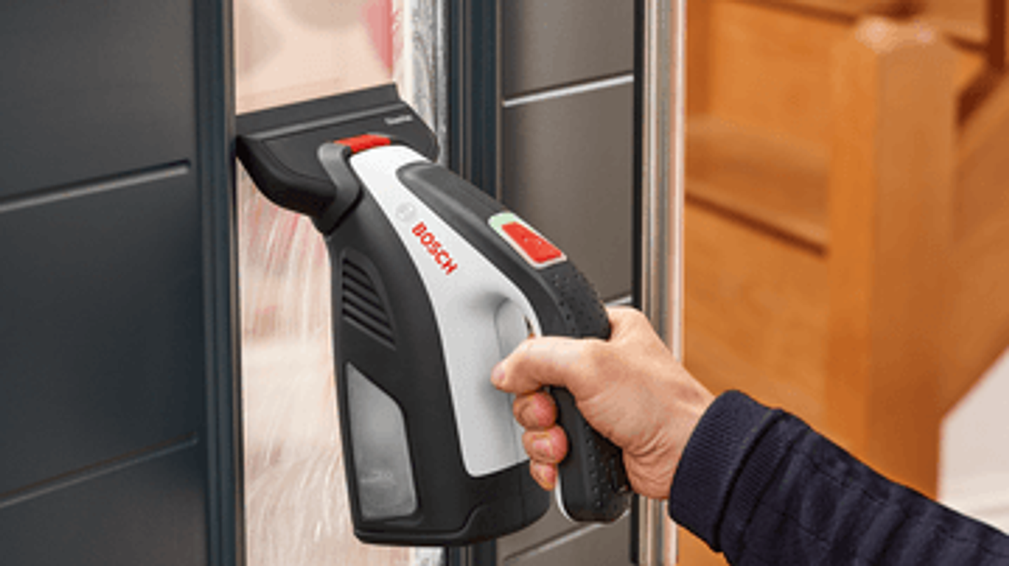 Aspirador de janelas GlassVAC BOSCH DIY 3