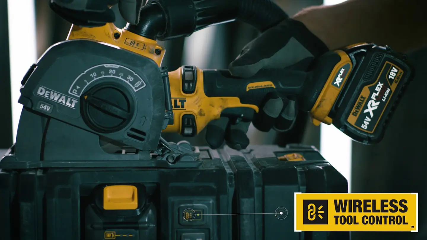 Fresadora de abrir roços sem escovas XR FLEXVOLT 54V DCG200T2-QW DEWALT 6