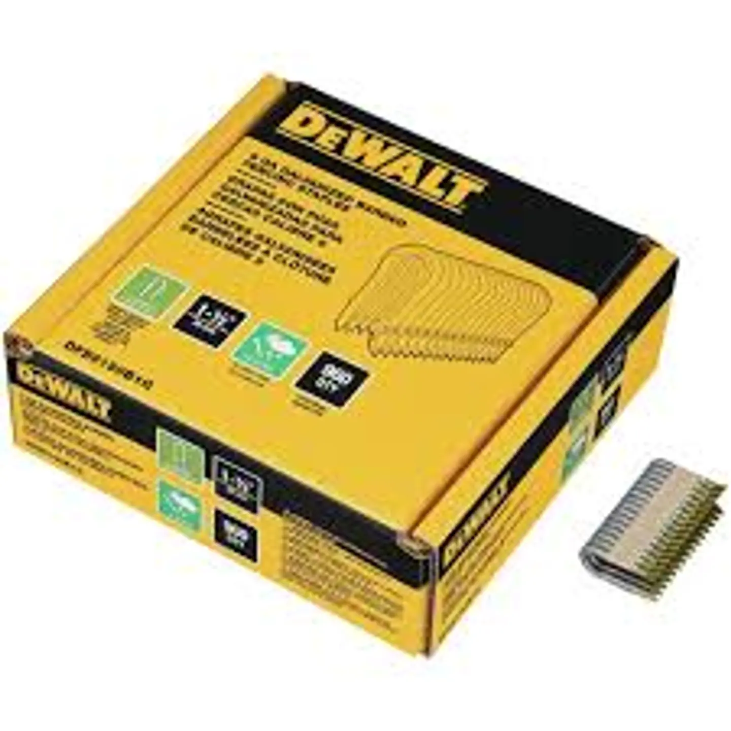 Agrafos galvanizados 3,7mm x 45mm DFS9175B1G para agrafador cercas DEWALT DCFS950 1