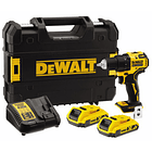 Aparafusadora compacta sem escovas XR 18V Li-Ion 2,0Ah - 2 VEL DCD708D2T DEWALT 1