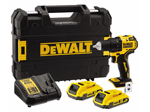 Aparafusadora compacta sem escovas XR 18V Li-Ion 2,0Ah - 2 VEL DCD708D2T DEWALT