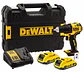 Aparafusadora compacta sem escovas XR 18V Li-Ion 2,0Ah - 2 VEL DCD708D2T DEWALT - Thumbnail 1