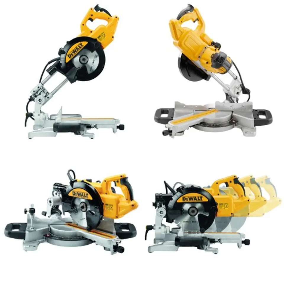 Serra de Esquadria Telescópica 1400W Ø216mm DWS774 DEWALT 4