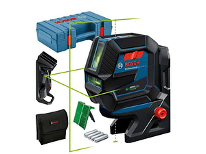 Nivel Laser combinado Linhas Verdes GCL 2-50 G BOSCH + Mala