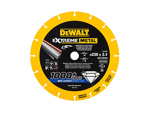 Disco de corte com borda de diamante Extreme Metal 230mm DEWALT