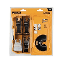 Conjunto de 5 lâminas de serra para multi-ferramenta DT20715 DEWALT