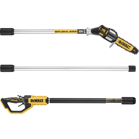 Podadora telescópica sem escovas XR 18V + 1 Bateria 5.0Ah DEWALT