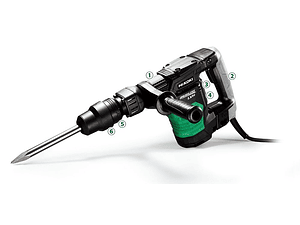 Martelo demolidor ligeiro Sem Escovas 5 Kg H41ME HIKOKI