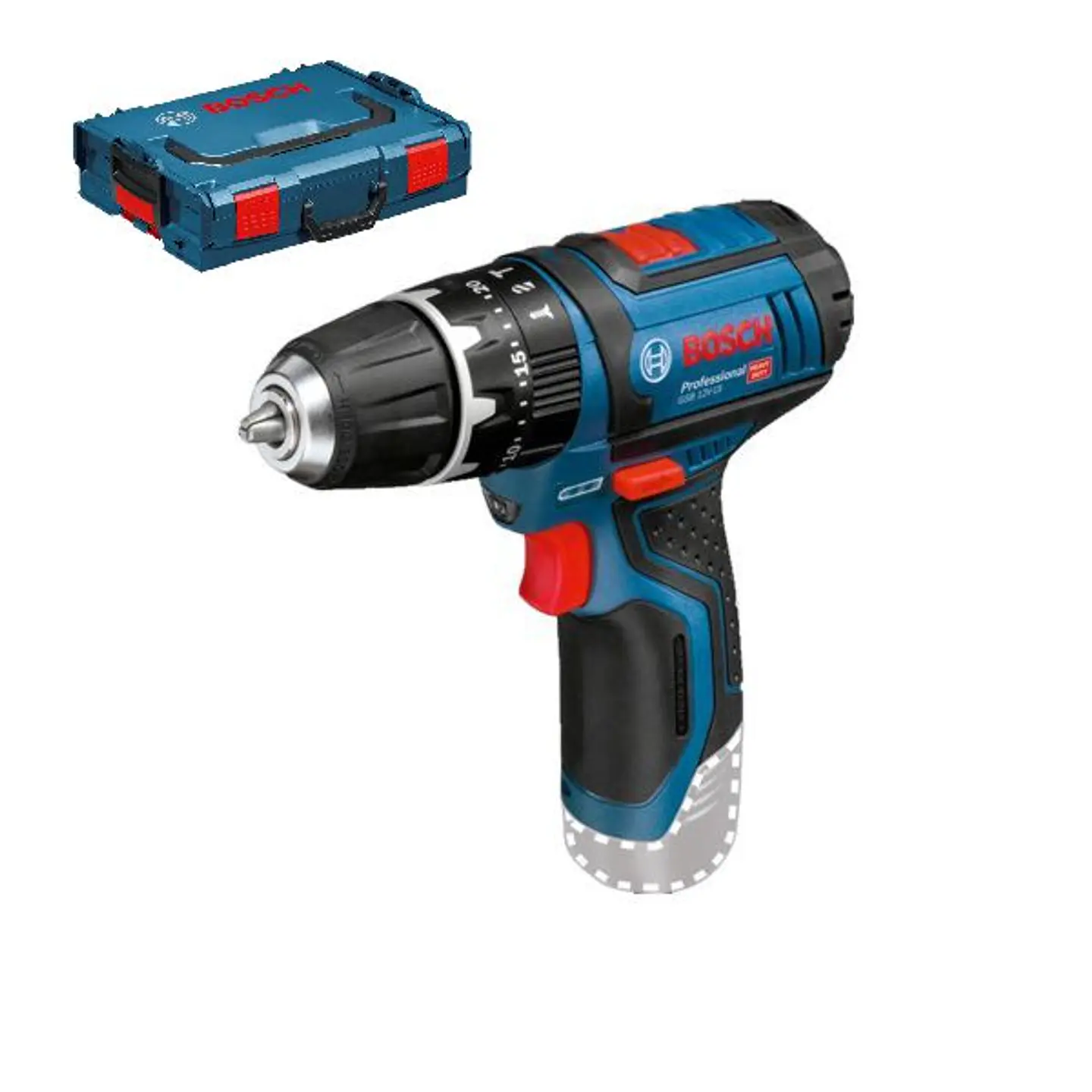 Aparafusadora/Berbequim com percussão sem fio GSB 12V-15 BOSCH 1