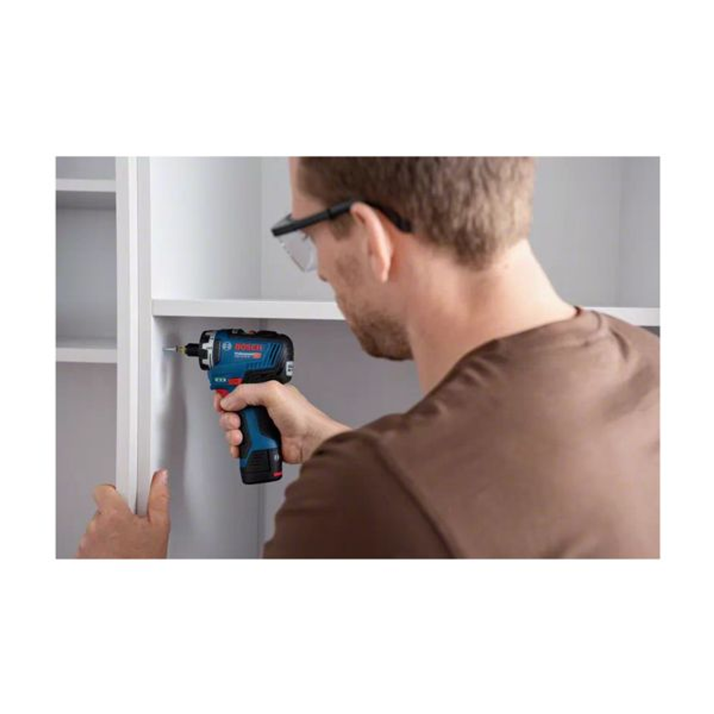 Aparafusadora sem fio GSR 12V-35 HX + 2 Baterias 12V 3.0Ah + Mala L-BOXX BOSCH 3