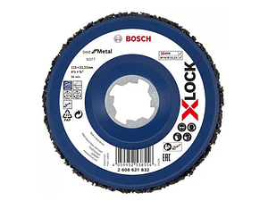 Disco de Limpeza 115mm X-LOCK N377 Metal BOSCH