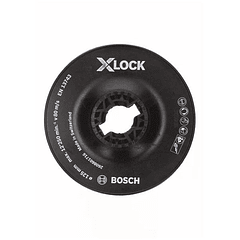 Prato Base de Apoio Duro 125mm X-LOCK BOSCH