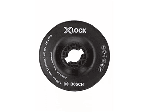Prato Base de Apoio Duro 125mm X-LOCK BOSCH