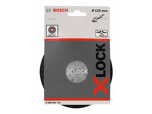Prato Base de Apoio Duro 125mm X-LOCK BOSCH