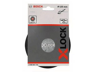 Prato Base de Apoio Duro 125mm X-LOCK BOSCH