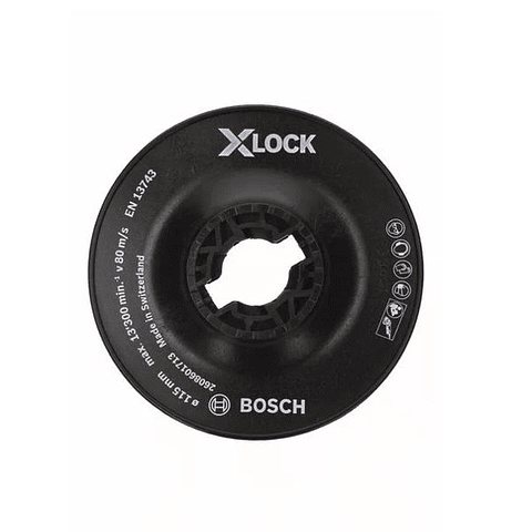 Prato Base de Apoio Médio 115mm X-LOCK BOSCH