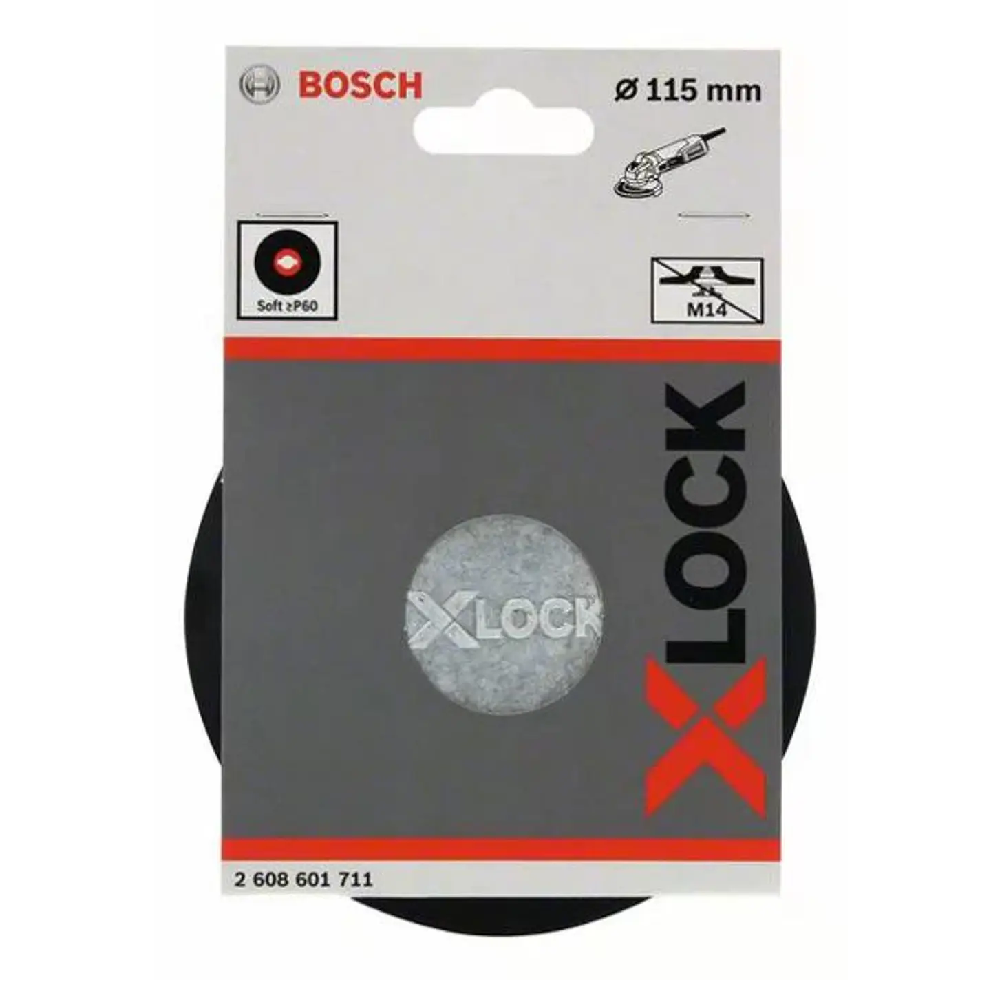 Prato Base de Apoio Macia 115mm X-LOCK BOSCH 2