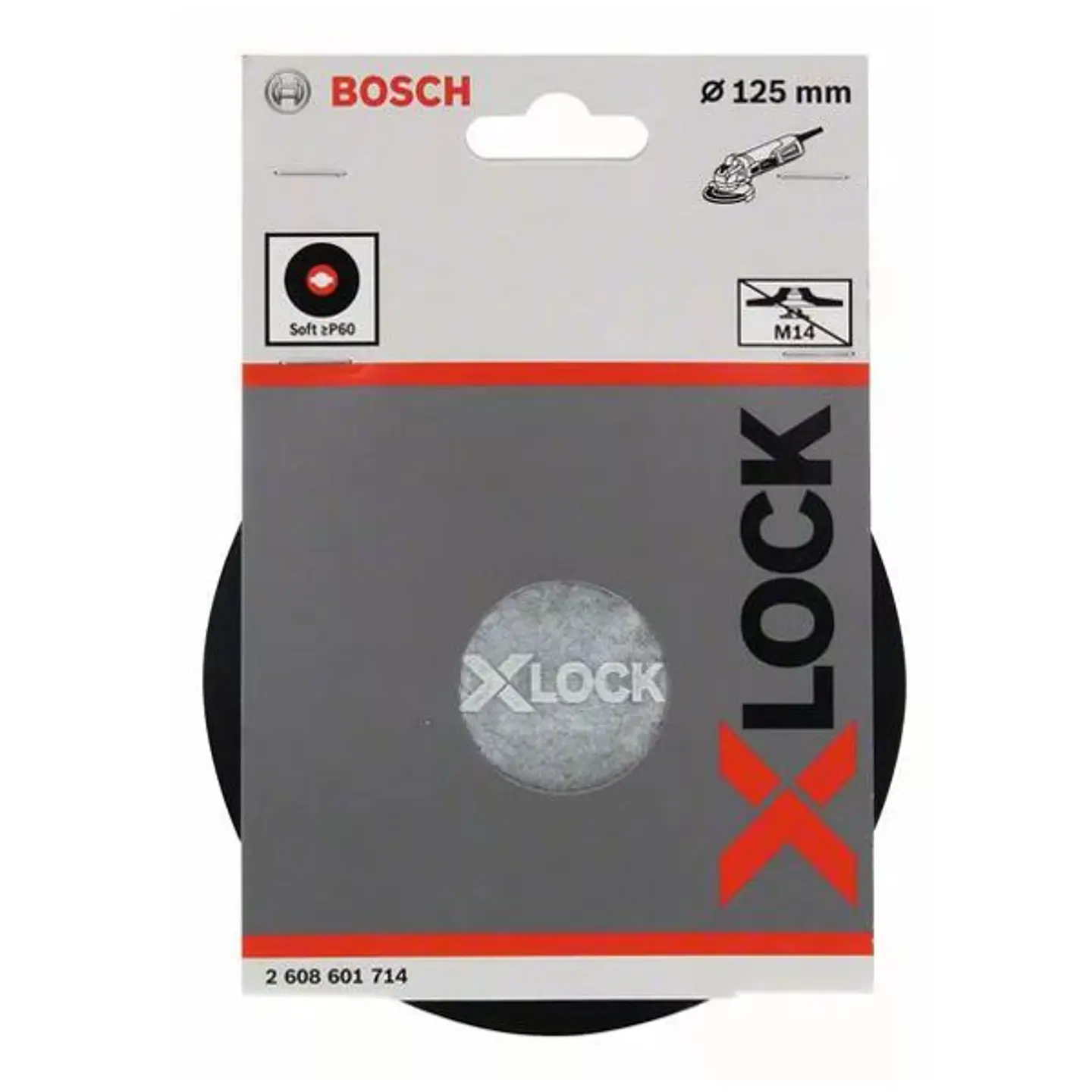Prato Base de Apoio Macia 125mm X-LOCK BOSCH 2