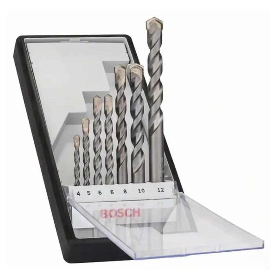 Conjunto de 7 brocas para betão Robust Line CYL-3 BOSCH 1